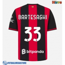 Fotballdrakt Herre AC Milan Davide Bartesaghi #33 Hjemmedrakt 2026-27 Kortermet